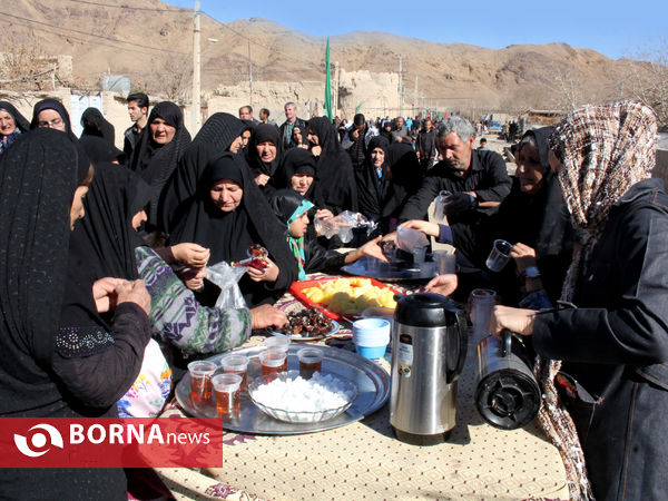 بزرگترین گردهمایی عزاداران رضوی فارس در شهرستان بوانات