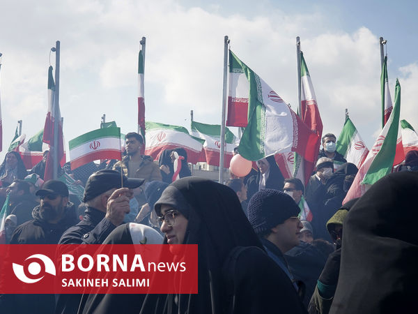 راهپیمایی ۲۲ بهمن تهران -۱