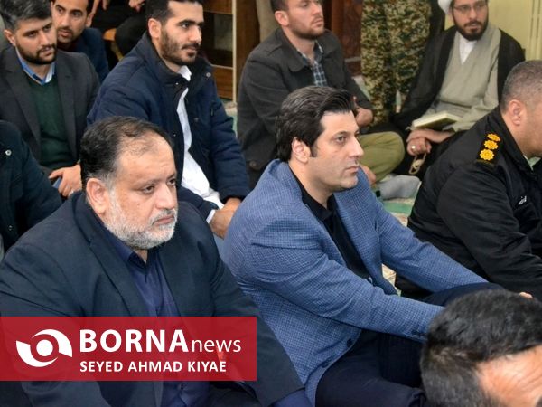 مراسم چهلمین روز شهادت مدافع امنیت شهید «حمید پورنوروز»