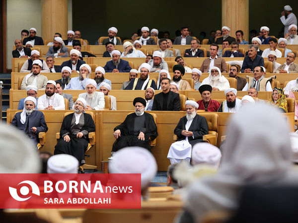 دیدار علما و نخبگان اهل سنت با رییس جمهور