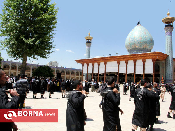 مراسم شهادت شاهچراغ(ع)- شیراز