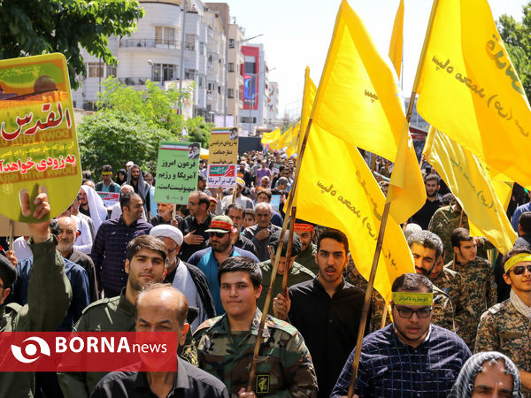 راهپیمایی روز جهانی قدس در تهران (۱)