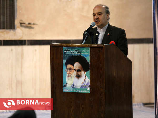 دیدار صمیمی آیت الله سید حسن خمینی با ورزشکاران