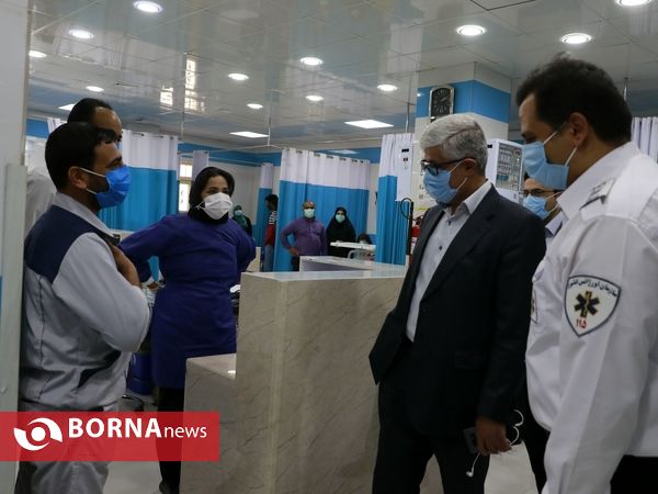 سال نو در کنار کادر درمان جنوب غرب خوزستان