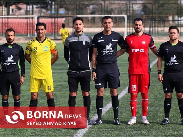 دیدار تیم‌های فوتبال سپیدرود رشت _ اترک بجنورد