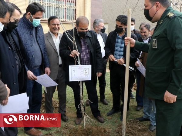 مراسم روز درختکاری جامعه ورزش آذربایجان‌غربی با حضور مازیار ناظمی