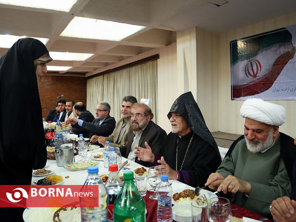ضیافت افطاری به میزبانی شورای خلیفه گری ارامنه تهران
