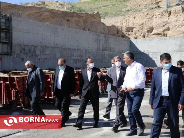 بازدید مسئولین استانی آذربایجان‌غربی از پروژه‌های شهر سرو