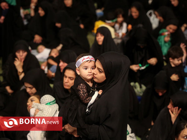 مراسم شیرخوارگان حسینی در مصلی تهران