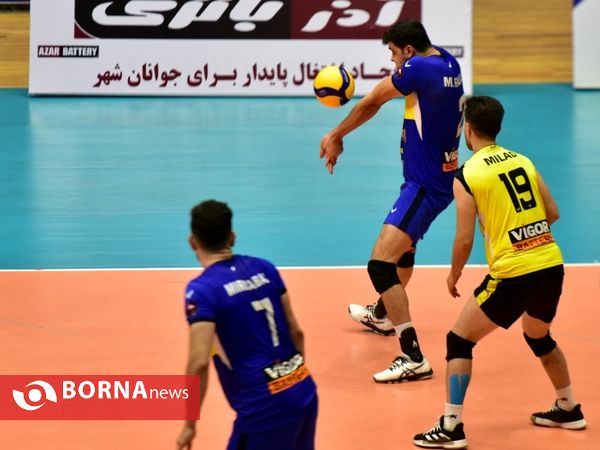 داربی پایتخت والیبال بین شهرداری و آذرباتری ارومیه