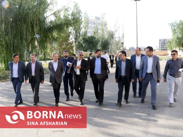 بازدید میدانی معاونین استاندار و مدیران استانی از مجموعه‌های محل برگزاری مسابقات والیبال مردان آسیا در ارومیه