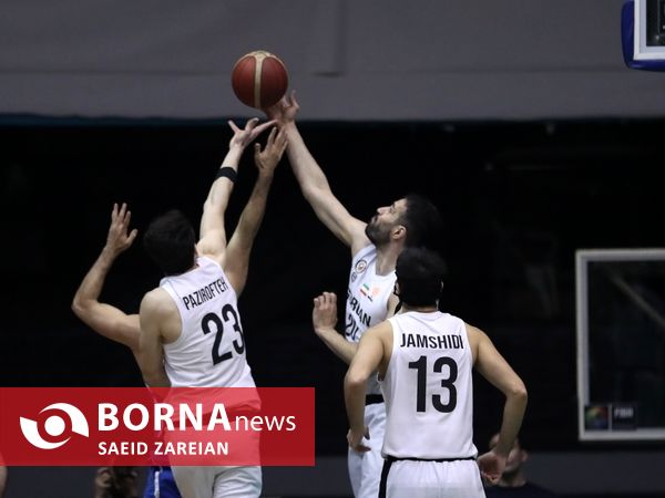 دیدار بسکتبال شهرداری گرگان - الریاضی لبنان