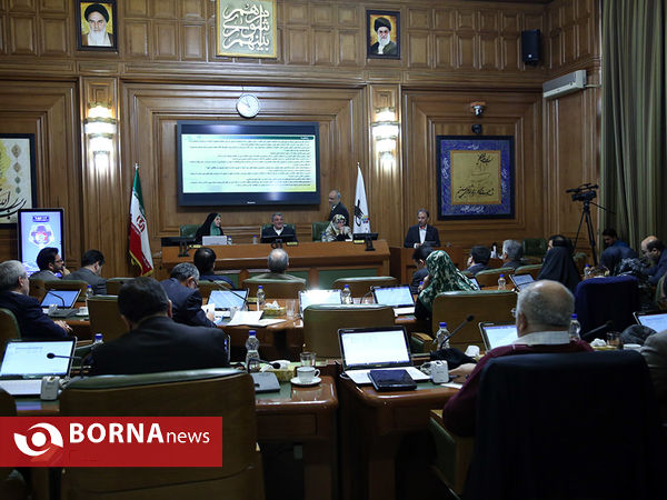 جلسه شورای شهر با حضور شهردار تهران
