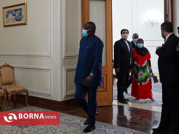 دیدار وزیر فرهنگ غنا با امير عبداللهيان