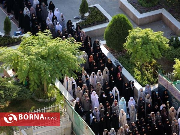 نماز عید فطر حرم مطهر رضوی