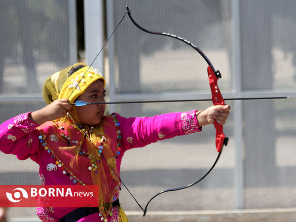 دومین دوره مسابقات تیراندازی با کمان سنتی در شیراز