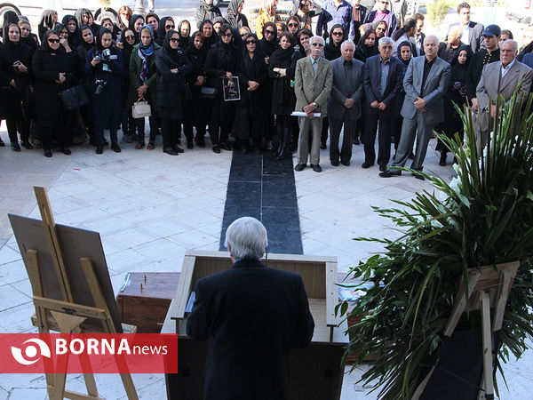 تشییع پیکر زنده یاد غلامحسن اولاد شاعر بلندآوازه در شیراز