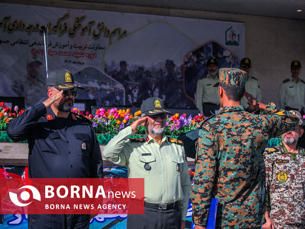 مراسم دانش آموختگی فراگیران درجه داری آموزشگاه مالک اشتر 