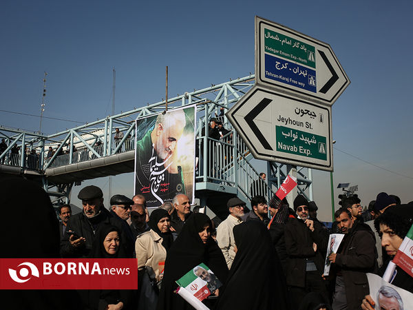 تشییع پیکر سردار شهید حاج قاسم سلیمانی در تهران