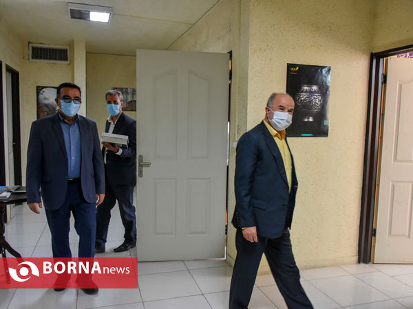 حضور فرماندار اراک در خبرگزاری برنا