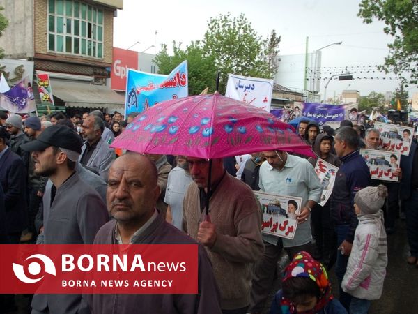 راهپیمایی روز جهانی قدس- قوچان