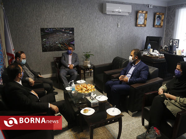 حضور مدیر مرکز روابط عمومی ومشاور شهرداری تهران درخبرگزاری برنا