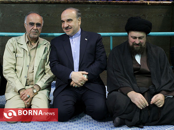 دیدار ورزشکاران و جوانان با " سید حسن خمینی "