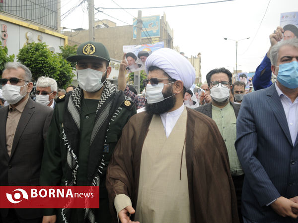 راهپیمایی روز قدس- شهرستان قدس