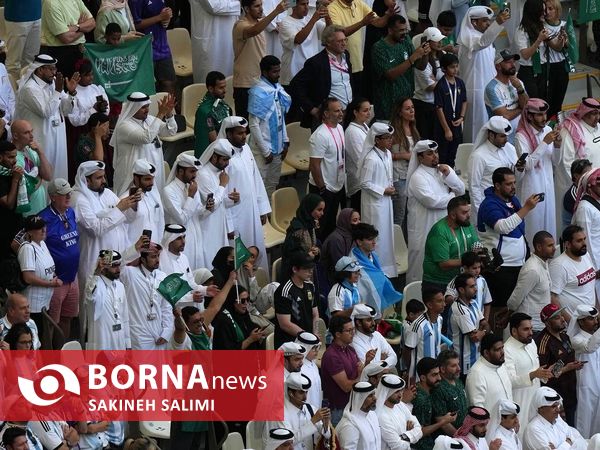 دیدار تیم های فوتبال آرژانتین - عربستان