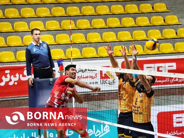 هفته هشتم لیگ برتر والیبال؛دیدار تیم‌های گیتی پسند و شهرداری گنبد