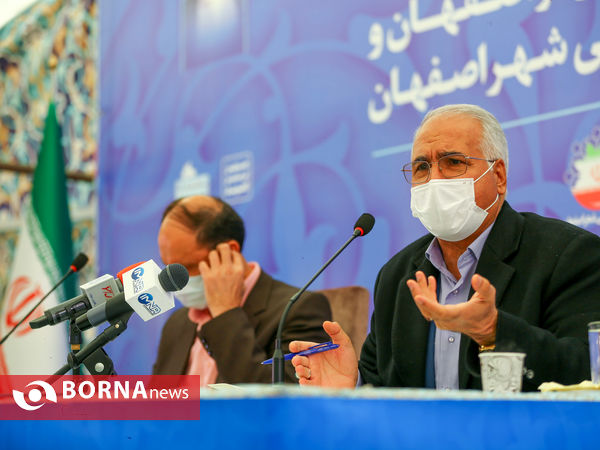 نشست خبری پایان سال شهردار و رئیس شورای اسلامی شهر اصفهان