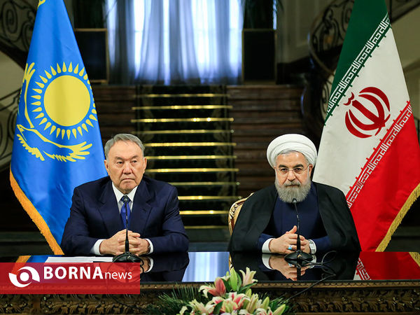 استقبال رسمی از رییس جمهور قزاقستان
