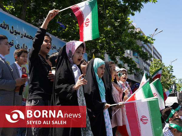 راهپیمایی روز جهانی قدس در تهران