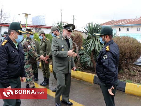 حضور "امیر سرتیپ کیومرث حیدری" در ستاد فرماندهی انتظامی شهرستان لاهیجان