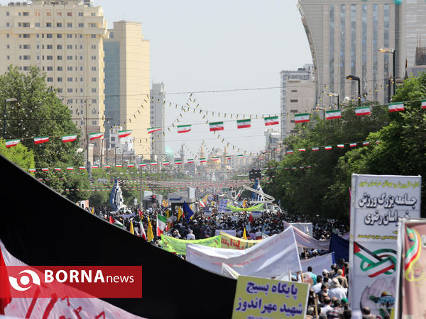 راهپیمایی روز قدس- مشهد