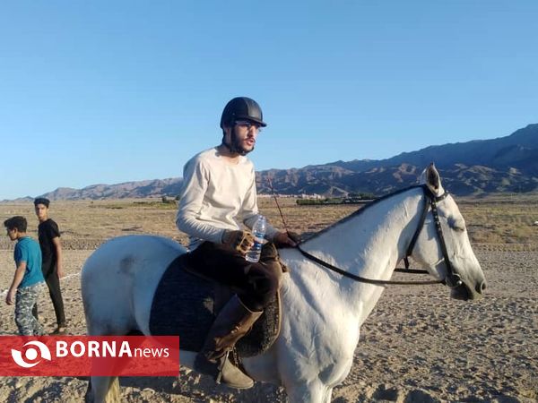دومین مسابقات کورس اسب سواری در خراسان جنوبی