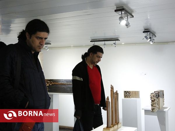افتتاح نمایشگاه «اندر میانم پیچ پیچ»