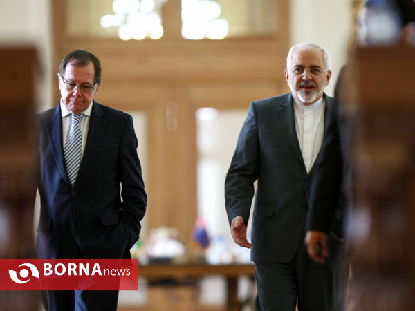 دیدار و کنفرانس مشترک خبری وزرای خارجه ایران و نیوزلند