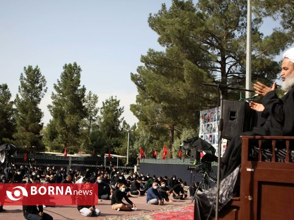 مراسم عزاداری عاشورائیان- بهشت زهرا