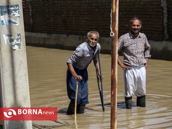 ۲۳ روز پس از سیل در گلستان