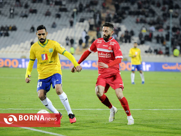 دیدار تیم های فوتبال پرسپولیس -صنعت نفت