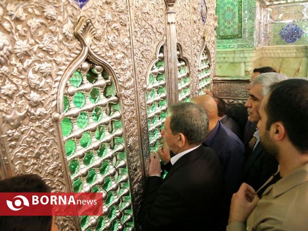 حضور جهانگیری در شاهچراغ