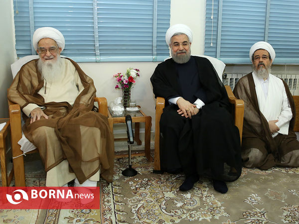 دیدار با آیت الله صافی گلپایگانی