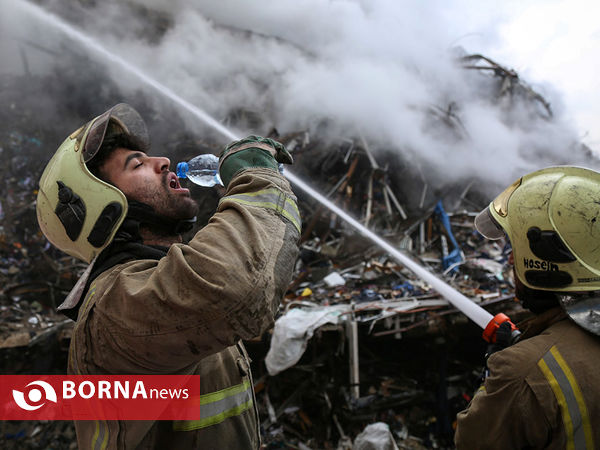 سومین روز حادثه پلاسکو-2