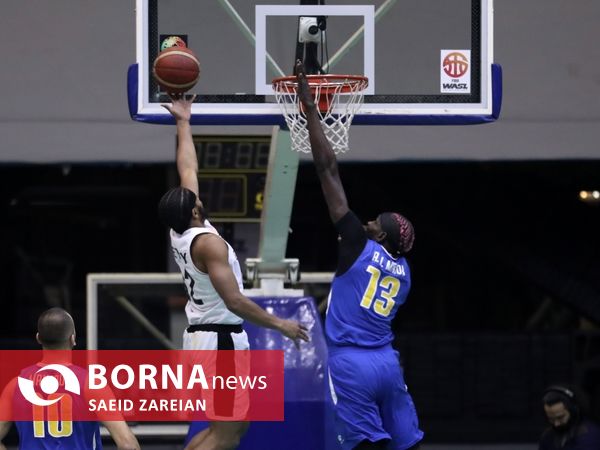 دیدار بسکتبال شهرداری گرگان - الریاضی لبنان