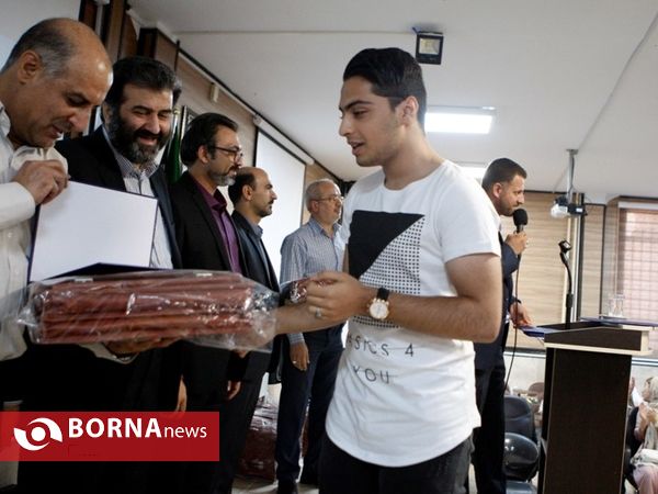 آیین تجلیل از برترین های دبیرستان نمونه دولتی  فرهنگ- تهران