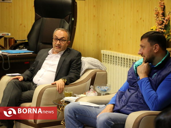 سفر رئیس فدراسیون دوومیدانی بلاروس به آذربایجان غربی