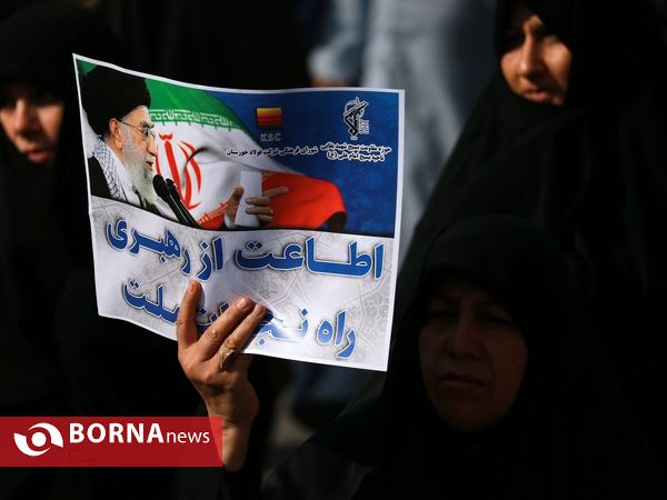 راهپیمایی حمایت از ولایت و اقتدار کشور - اهواز