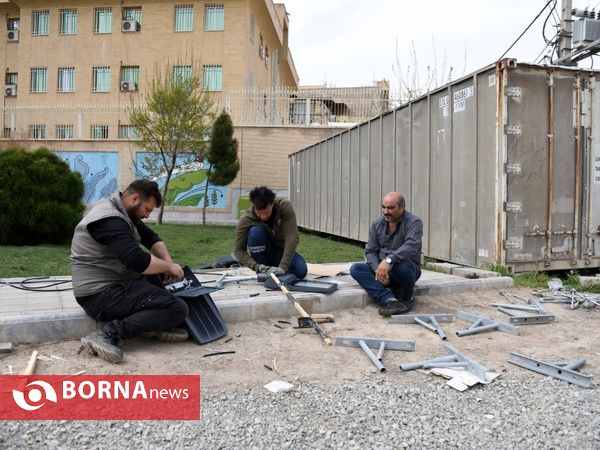 آماده سازی موکب های انتظار در قم