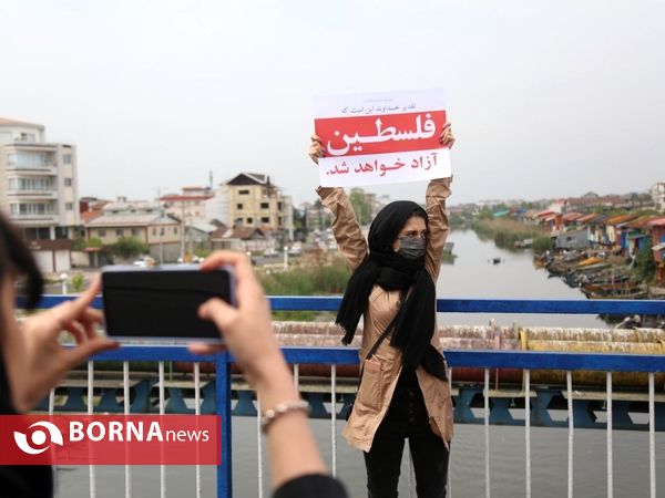 راهپیمایی روز قدس_ بندرانزلی